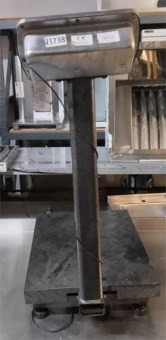 Ζυγαριά Με Κολώνα Επιδαπέδια 300Kg Μεταχειρισμένη